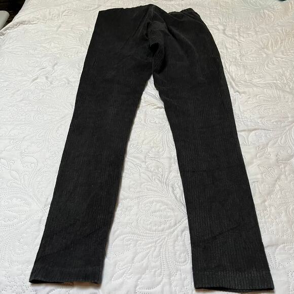 Hanna Andersson Velour Ribbed Leggings Size 12 - Picture 2 of 4